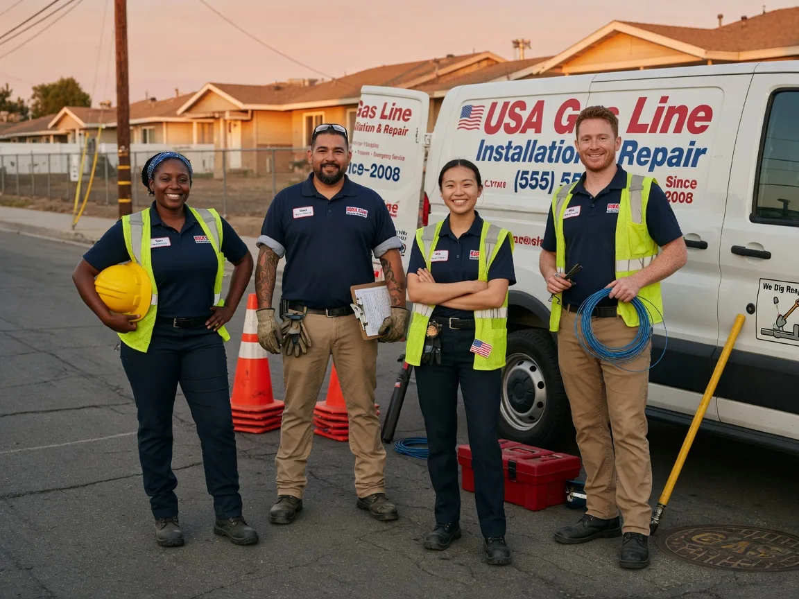 Gas Line Installation company in Mantua, UT